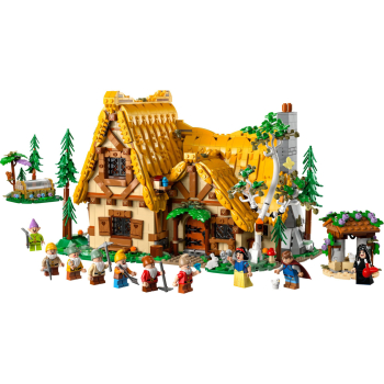 LEGO 43242 Disney Chatka Królewny Śnieżki i siedmi